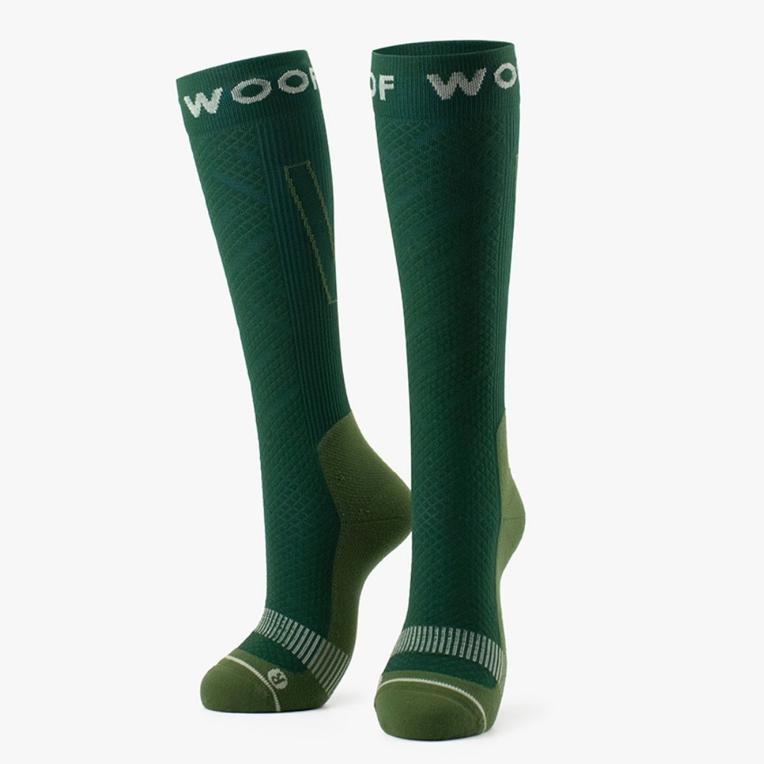 Performance Compression Socks, Fern Green
