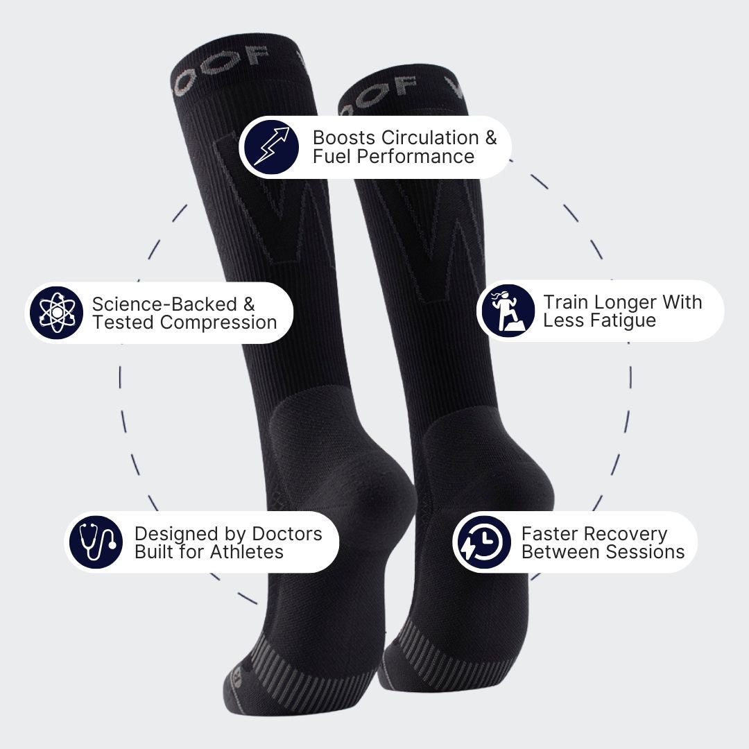 Performance Compression Socks, Black