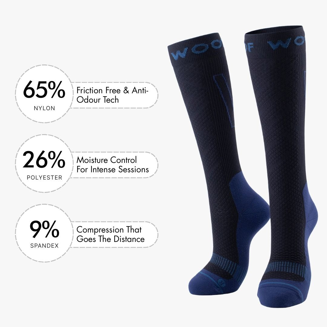 Performance Compression Socks, Navy