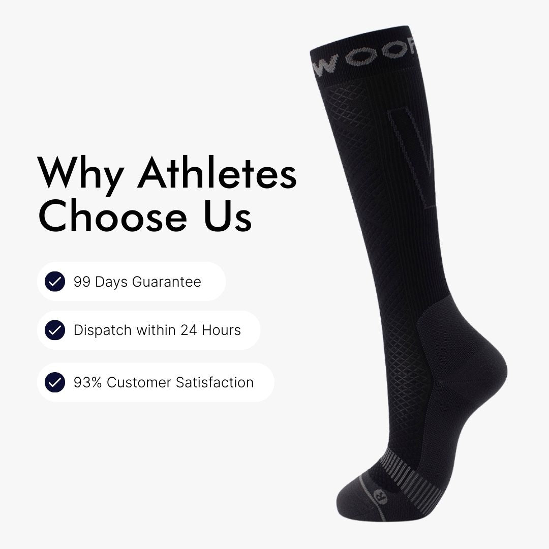 Performance Compression Socks, Black
