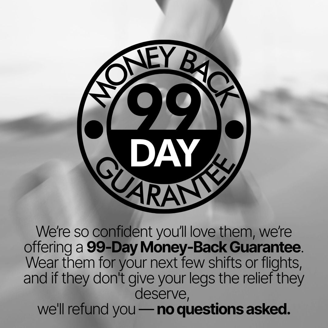 Black & Pink Performance Compression Socks