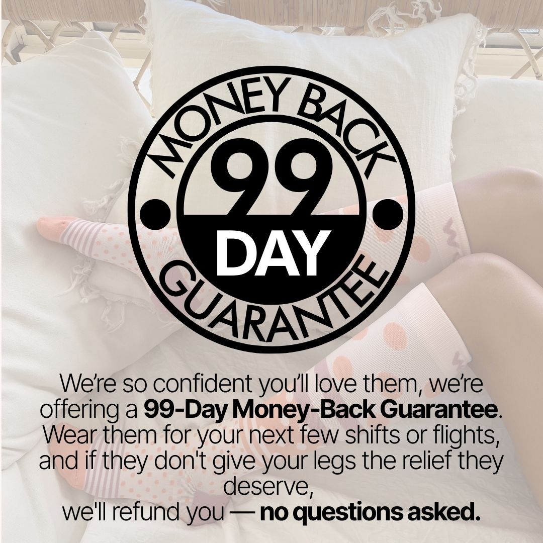 Grey Bamboo Ankle Compression Socks