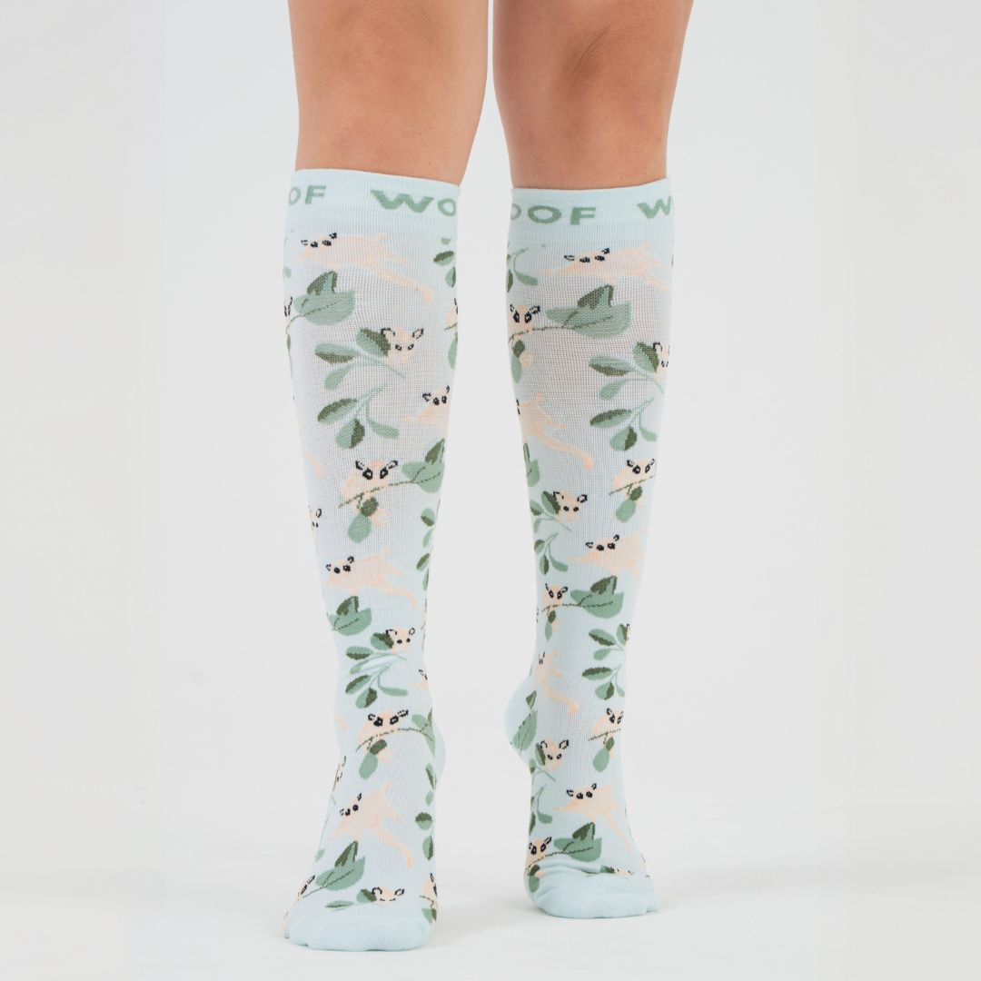 Sugar Gliders Bamboo Compression Socks